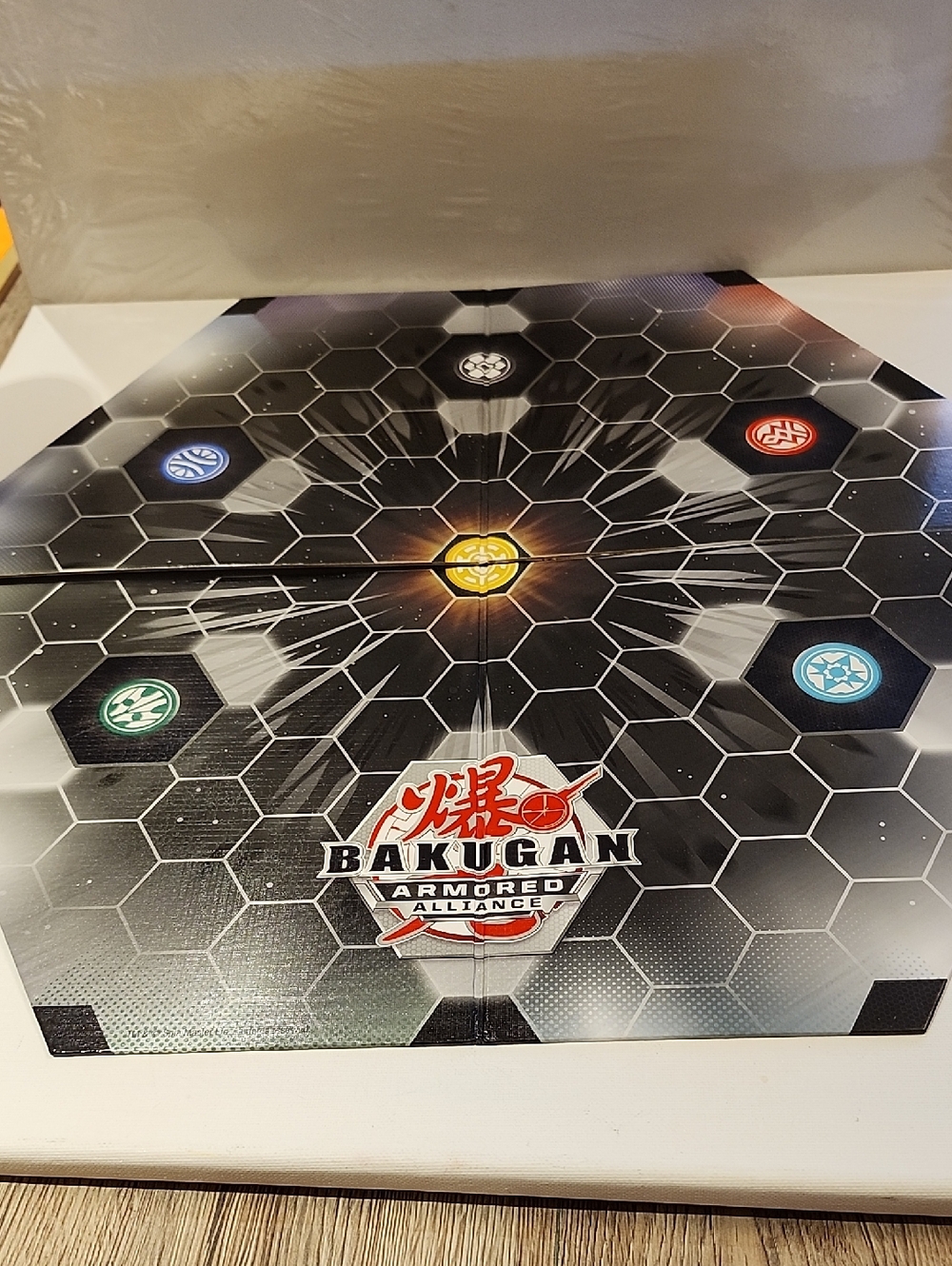 Bakugan Armored Alliance Hex Game Mat - Black